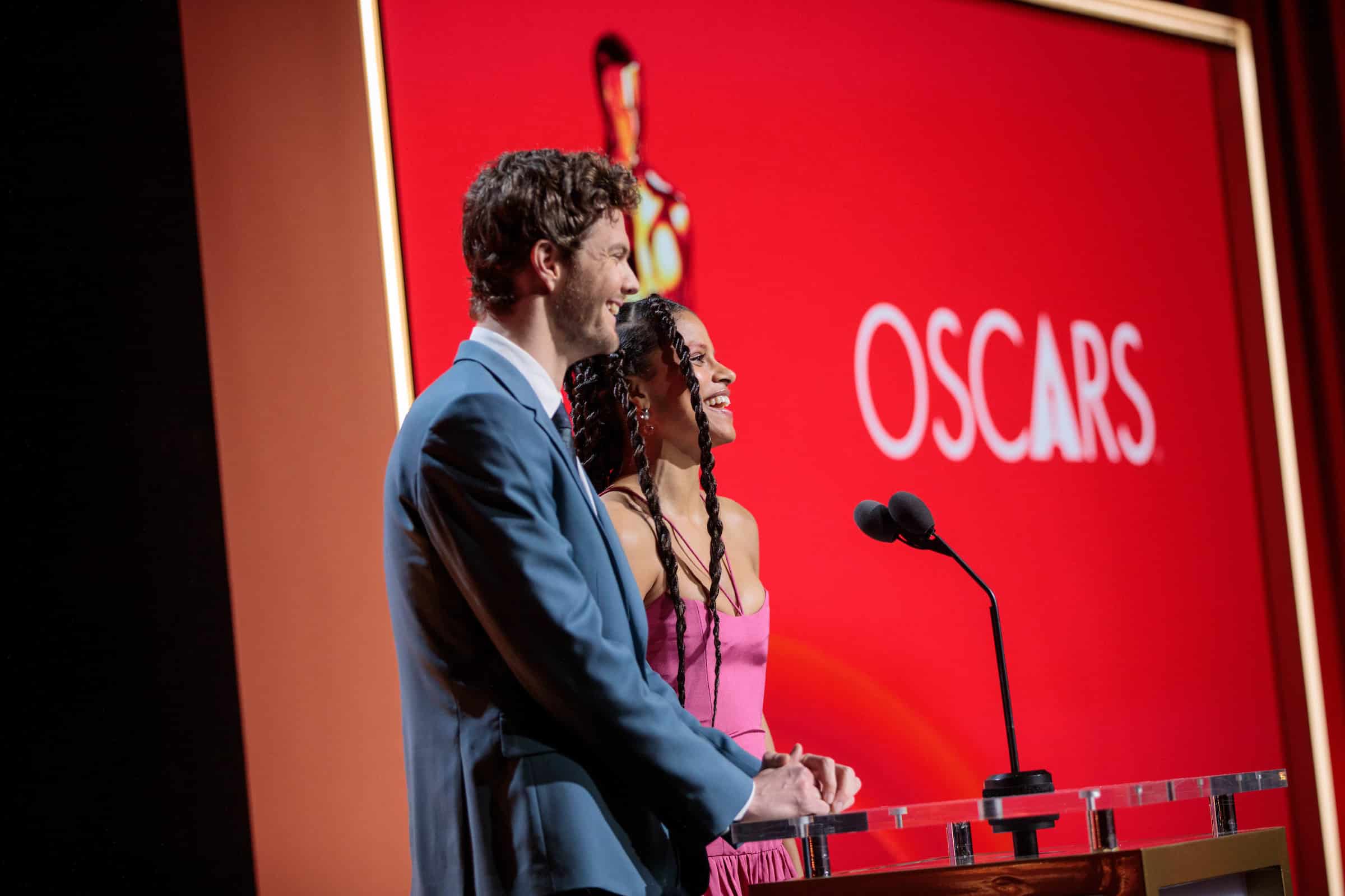 Jack Quaid und Zazie Beetz bei der Oscar Nomination 2024